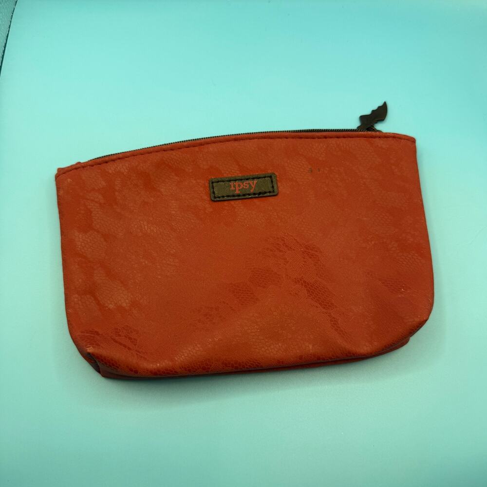 FREE WITH ANY PURCHASE Ipsy Red Lace Cosmetic Case